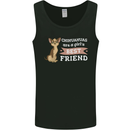 Chihuahuas Are a Girls Best Friend Mens Vest Tank Top Black