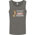 Chihuahuas Are a Girls Best Friend Mens Vest Tank Top Charcoal