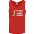 Chihuahuas Are a Girls Best Friend Mens Vest Tank Top Red