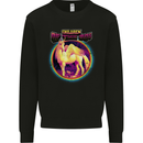 Children of the 90s Retro Unicorn Kids Sweatshirt Jumper Black