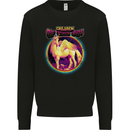Children of the 90s Retro Unicorn Mens Sweatshirt Jumper Black