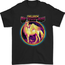 Children of the 90s Retro Unicorn Mens T-Shirt 100% Cotton Black