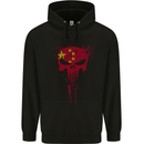 China Gym Skull Chinese Bodybuilding Childrens Kids Hoodie Black