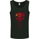 China Gym Skull Chinese Bodybuilding Mens Vest Tank Top Black