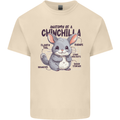 Chinchilla Anatomy Mens Cotton T-Shirt Tee Top Natural