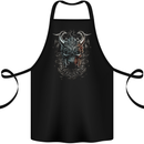 Chinese Dragon Fantasy 1 Cotton Apron 100% Organic Black
