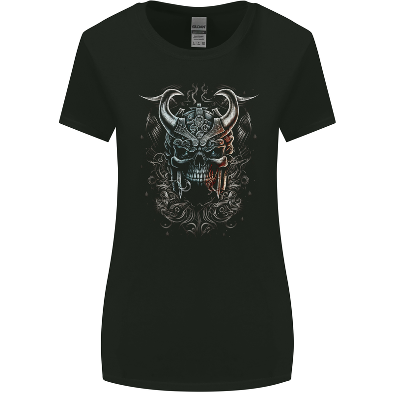 Chinese Dragon Fantasy 1 Womens Wider Cut T-Shirt Black