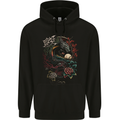 Chinese Dragon Fantasy 2 Mens 80% Cotton Hoodie Black