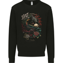 Chinese Dragon Fantasy 2 Mens Sweatshirt Jumper Black