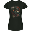Chinese Dragon Fantasy 2 Womens Petite Cut T-Shirt Black