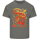 Chinese New Year Dragon vs Rabbit Kids T-Shirt Childrens Charcoal