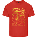 Chinese New Year Dragon vs Rabbit Kids T-Shirt Childrens Red