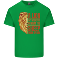 Christian Lion Quote Christianity Religion Mens Cotton T-Shirt Tee Top Irish Green