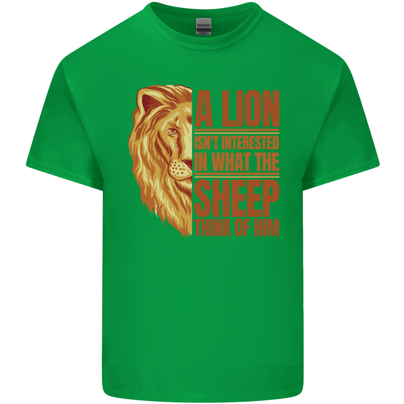 Christianity Lion Quote Religion Christian Kids T-Shirt Childrens Irish Green
