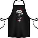 Christmas Abraham Lincoln President Cotton Apron 100% Organic Black