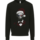 Christmas Abraham Lincoln President Mens Sweatshirt Jumper Black