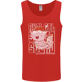 Christmas Axolotl Xmas Mens Vest Tank Top Red