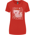 Christmas Axolotl Xmas Womens Wider Cut T-Shirt Red