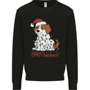 Christmas Beagle Funny Dog Xmas Kids Sweatshirt Jumper Black