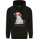 Christmas Beagle Funny Dog Xmas Mens 80% Cotton Hoodie Black