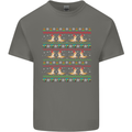 Christmas Bearded Dragon Xmas Reptile Kids T-Shirt Childrens Charcoal