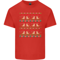 Christmas Bearded Dragon Xmas Reptile Kids T-Shirt Childrens Red