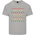 Christmas Bearded Dragon Xmas Reptile Kids T-Shirt Childrens Sports Grey