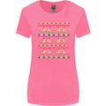 Christmas Bearded Dragon Xmas Reptile Womens Wider Cut T-Shirt Azalea