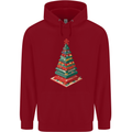Christmas Board Games Xmas Tree Childrens Kids Hoodie Red