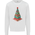 Christmas Board Games Xmas Tree Kids Sweatshirt Jumper White