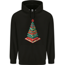 Christmas Board Games Xmas Tree Mens 80% Cotton Hoodie Black