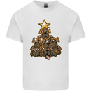 Christmas Boxer Dog Xmas Tree Funny Kids T-Shirt Childrens White