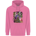Christmas Cats and Tree Mens 80% Cotton Hoodie Azelea