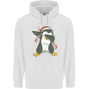 Christmas Dabbing Penguin Funny Xmas Childrens Kids Hoodie White