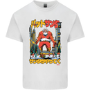 Christmas Destructive Santa Japan Anime Xmas Kids T-Shirt Childrens White