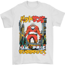 Christmas Destructive Santa Japan Anime Xmas Mens T-Shirt 100% Cotton White