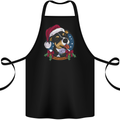 Christmas Doberman Dog Xmas Cotton Apron 100% Organic Black