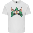 Christmas Elf Video Game Controller Joypad Xmas Kids T-Shirt Childrens White