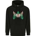 Christmas Elf Video Game Controller Joypad Xmas Mens 80% Cotton Hoodie Black