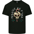 Christmas Festive as F#ck Offensive Bah Humbug Kids T-Shirt Childrens Black