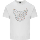 Christmas French Bulldog Dog Xmas Kids T-Shirt Childrens White