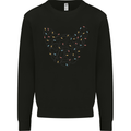 Christmas French Bulldog Dog Xmas Mens Sweatshirt Jumper Black