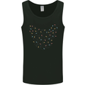 Christmas French Bulldog Dog Xmas Mens Vest Tank Top Black