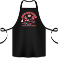 Christmas Funny Santa Trust Xmas Believe Cotton Apron 100% Organic Black