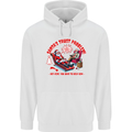 Christmas Funny Santa Trust Xmas Believe Mens 80% Cotton Hoodie White