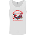 Christmas Funny Santa Trust Xmas Believe Mens Vest Tank Top White
