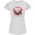 Christmas Funny Santa Trust Xmas Believe Womens Petite Cut T-Shirt White