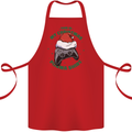 Christmas Gamer Pyjama Video Game Joypad Xmas Cotton Apron 100% Organic Red