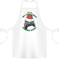 Christmas Gamer Pyjama Video Game Joypad Xmas Cotton Apron 100% Organic White