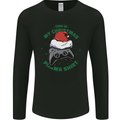 Christmas Gamer Pyjama Video Game Joypad Xmas Mens Long Sleeve T-Shirt Black